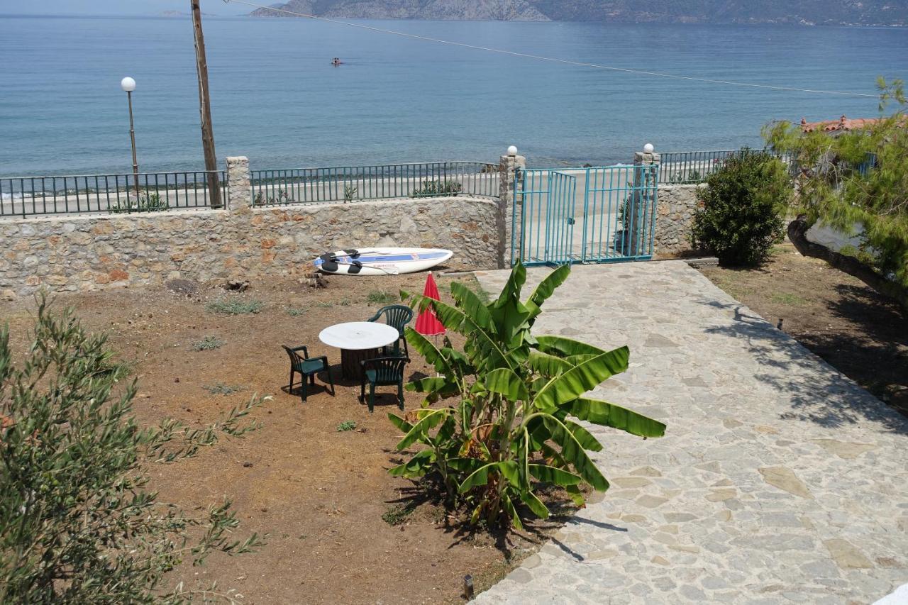 Studio In Villa In Kalloni Direkt Am Meer Exterior foto